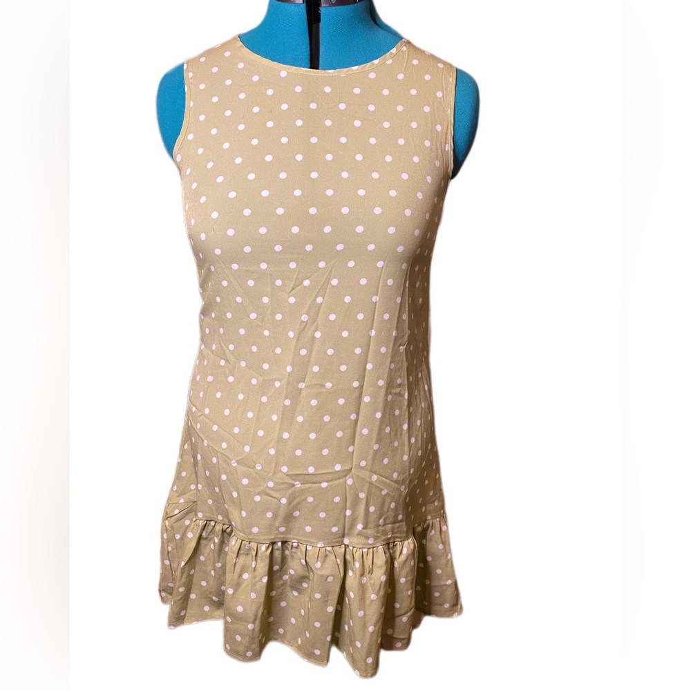 NWT Green polka dot Dress